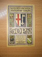 Duits Notgeld Pfaffendorf-Coblenz Noodgeld, Postzegels en Munten, Ophalen of Verzenden, Duitsland