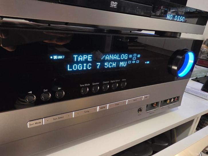 Harman Kardon AVR 145 receiver en een DVD 37, Audio, Tv en Foto, Versterkers en Receivers, Gebruikt, Overige merken, Ophalen of Verzenden