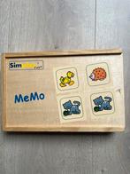 Simplex Toys Memo - Houten Memoryspel, Ophalen of Verzenden, Zo goed als nieuw, Puzzelen