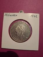 Zilveren Rijksdaalder 1932 Wilhelmina - Grof Haar, Postzegels en Munten, Munten | Nederland, Zilver, Ophalen of Verzenden, Koningin Wilhelmina