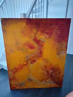 Mooi schilderij op doek..izgst 1 mtr /125, mtr, Antiek en Kunst, Ophalen of Verzenden