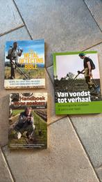 3 Boeken over Metaaldetectie Metaaldetecteren Hoe & Vondsten, Hobby en Vrije tijd, Ophalen of Verzenden, Zo goed als nieuw