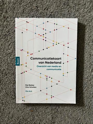 Communicatiekaart van Nederland - 10e druk beschikbaar voor biedingen