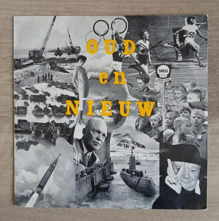 Oud en nieuw. Shell produktie. 1958. Vinyl single., Cd's en Dvd's, Vinyl Singles, Gebruikt, Single, Nederlandstalig, 7 inch, Verzenden