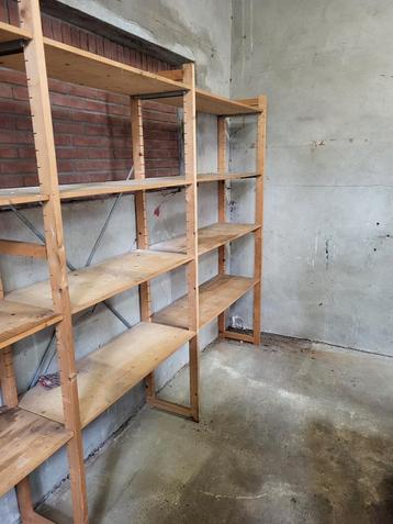 Bruynzeel legbord stelling 3 vakken 2.10x120x40  beschikbaar voor biedingen