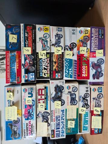 VERZAMELING 1 /15 Scale motoren  beschikbaar voor biedingen