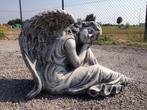 Engel 59cm 38kg Engelen  Grafbeeldje Feeën Rachel Grabstein, Ophalen, Nieuw, Beton, Engelenbeeld