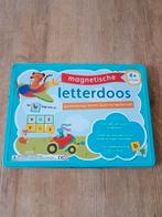 Magnetische letterdoos 4-7 jaar. Letters leren en herkennen, Kinderen en Baby's, Ophalen of Verzenden, Gebruikt, Taal en Lezen