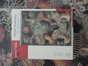 Puzzel Sea Anemones Retro. beschikbaar voor biedingen