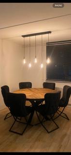 Ronde eettafel, 140 cm diameter MOET WEG, Ophalen, Gebruikt, 100 tot 150 cm, Vier personen