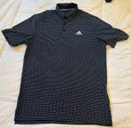 Originele Adidas golf sport polo gestreept donkerblauw wit L, Maat 52/54 (L), Blauw, Ophalen of Verzenden, Zo goed als nieuw