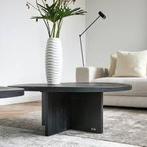 Riviera maison salontafel rond zwart, Rond, Zo goed als nieuw, Minder dan 50 cm, 50 tot 100 cm
