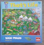 2 Thats live puzzels,  1000 stukjes, zomerfeest en winkel, Hobby en Vrije tijd, Denksport en Puzzels, Ophalen of Verzenden, 500 t/m 1500 stukjes