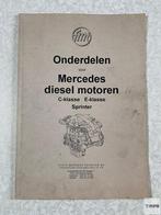 Mercedes Dieselmotor Onderdelenboek 1996 C / E / Sprinter NL, Auto diversen, Handleidingen en Instructieboekjes, Ophalen of Verzenden
