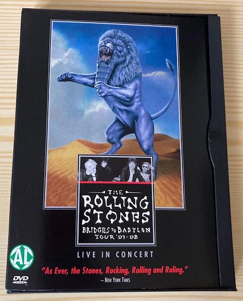 dvd Rolling Stones - Bridges to Babylon Tour 91-98, Cd's en Dvd's, Dvd's | Muziek en Concerten, Zo goed als nieuw, Muziek en Concerten