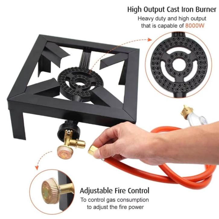 Outdoor Wok/Industrie Brander, Caravans en Kamperen, Kampeeraccessoires, Verzenden