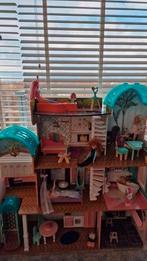 Kidkraft houten poppen/ barbie huis groot! Excl. Poppen, Kinderen en Baby's, Speelgoed | Poppenhuizen, Ophalen of Verzenden, Zo goed als nieuw