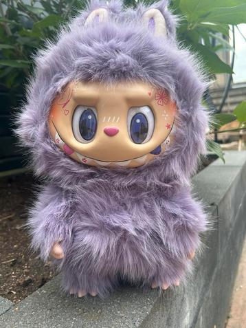 Labubu Zimomo Draakje Paars Special 38 cm beschikbaar voor biedingen