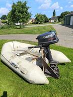 Rubberboot met 4pk Yamaha motor 2.70 meter, Watersport en Boten, Rubberboten, Ophalen, Zo goed als nieuw, Benzine, Minder dan 70 pk