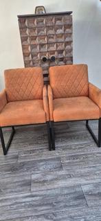 Eetkamerstoelen zitmaxx, Ophalen, Gebruikt, Metaal, Drie
