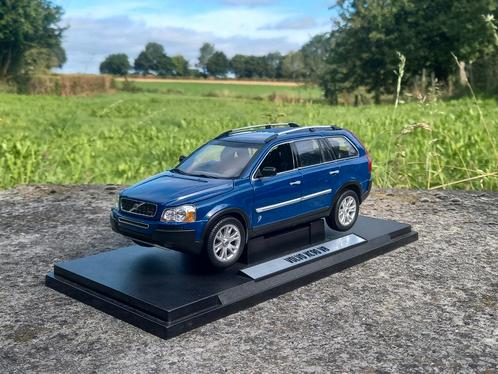 Volvo XC90 V8 Ocean Race 2005-2006 blauw 1/18 Motorart, Hobby en Vrije tijd, Modelauto's | 1:18, Zo goed als nieuw, Auto, Welly