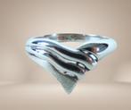 Zeldzame MOSER&PFEIL modernistische design ring M17,3!, Verzenden, Zo goed als nieuw, X, Dame of Heer