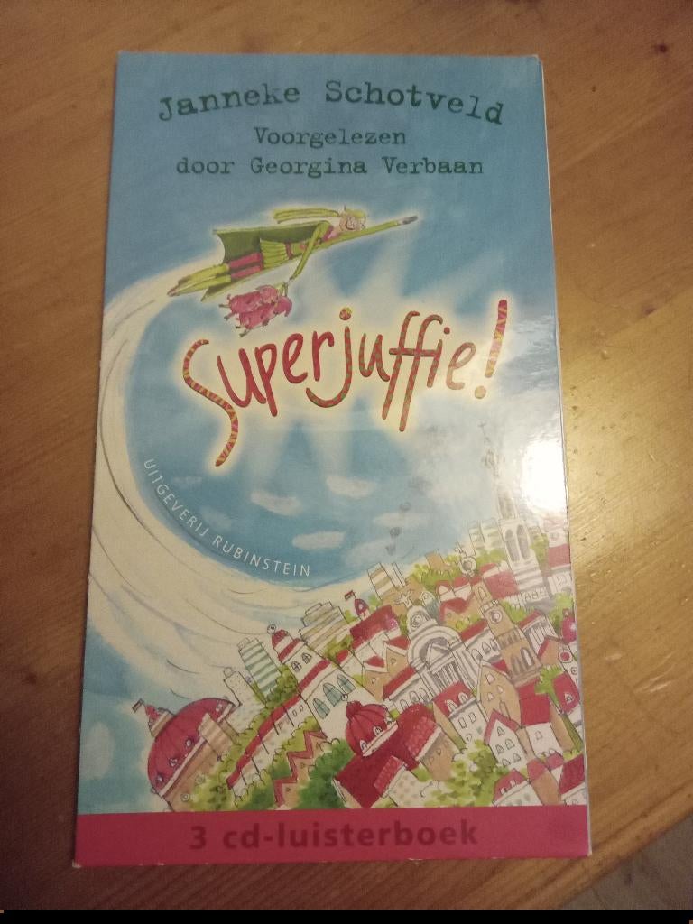 Luisterboek superjuffie, Boeken, Luisterboeken, Ophalen of Verzenden, Cd, Kind