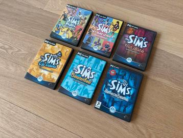 Diverse the Sims uitbredingspakketten beschikbaar voor biedingen