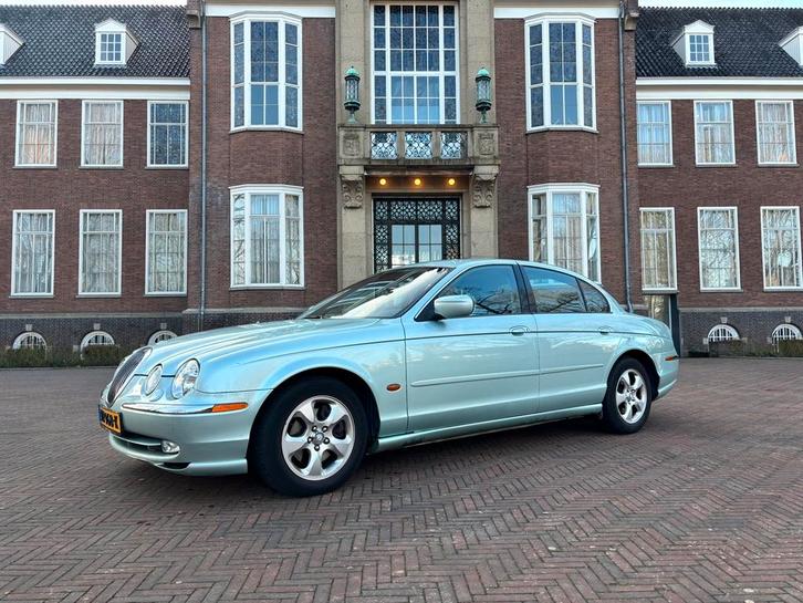 Jaguar S-Type 4.0 V8 Full Options, Auto's, Jaguar, Particulier, Benzine, Sedan, Automaat, Geïmporteerd, Zilver of Grijs, Zwart