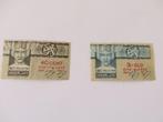 Omzetbelasting zegel 1927 en 1937, Ophalen of Verzenden, T/m 1940, Gestempeld