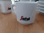 7 sets Segafredo Zanetti Kopjes en Schotels Set, Overige materialen, Ophalen of Verzenden, Zo goed als nieuw, Overige stijlen