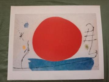 Joan Miro Offset Print -  beschikbaar voor biedingen