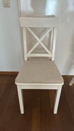 IKEA witte stoel Ingolf, Gebruikt, Ophalen of Verzenden