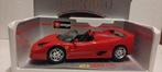 Ferrari F50 Spyder rood 1995 Bburago metal 1:18 KRD, Hobby en Vrije tijd, Modelauto's | 1:18, Ophalen of Verzenden, Zo goed als nieuw