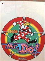 MR. DO ! METALEN RETRO Arcade Wandbord decor poster, Nieuw, Verzenden