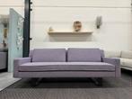 Nieuw Gelderland 7850 Bank 2,5 Zits Amdal paars Design Stof, 75 tot 100 cm, Ophalen of Verzenden, Rechte bank, Gelderland
