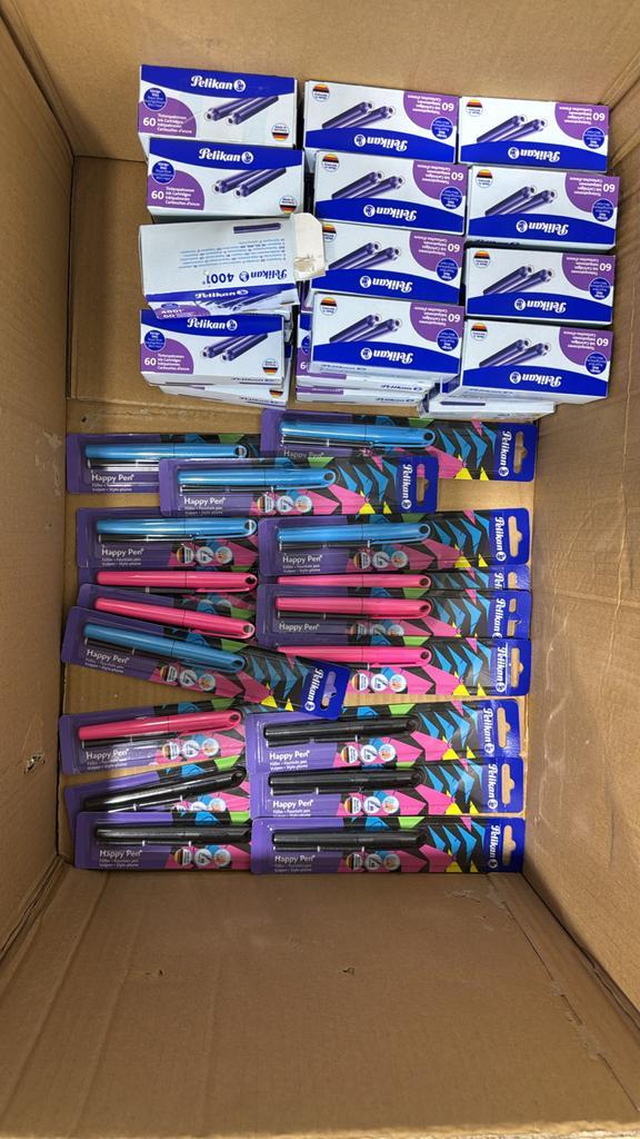 Pelikan Happy Pen vulpennen-Navullingen -Nieuw in verpakking, Diversen, Schrijfwaren, Nieuw, Verzenden