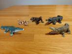 Schleich krokodillen, slang en komodovaraan, Verzamelen, Dierenverzamelingen, Ophalen of Verzenden, Gebruikt, Reptiel of Amfibie