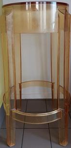 Design barkruk (Philippe Starck - Kartell - Charles Ghost), Huis en Inrichting, Ophalen, Kunststof, Gebruikt, 60 tot 90 cm