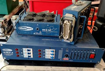 Showtec dimmer en Shuko breakout. beschikbaar voor biedingen