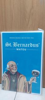 Reclamebord St.-Bernardus Bier Watou (60 x 40 cm), Verzamelen, Biermerken, Nieuw, Overige merken, Reclamebord, Plaat of Schild