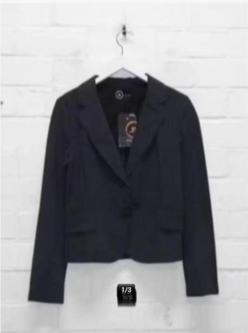 Jane Lushka - Polkadot blazer travelstof maat S - Nieuw €149, Kleding | Dames, Jasjes, Kostuums en Pakken, Nieuw, Jasje, Maat 36 (S)