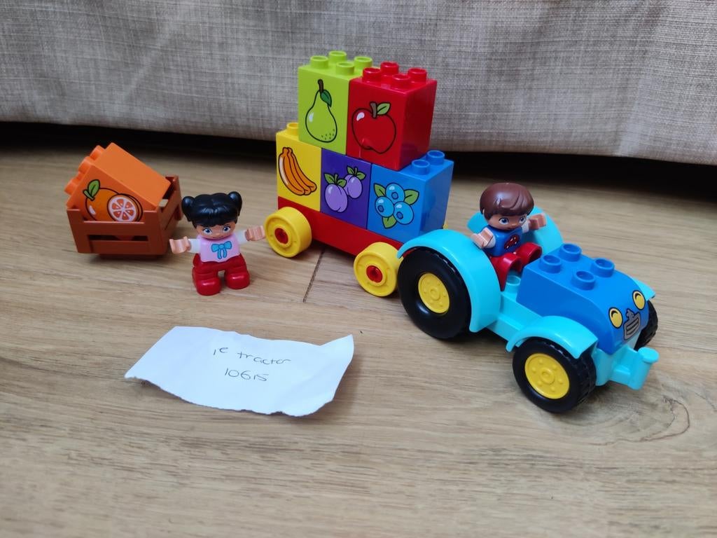 Lego Duplo 10615 Mijn eerste tractor, Ophalen of Verzenden, Zo goed als nieuw, 2 tot 4 jaar