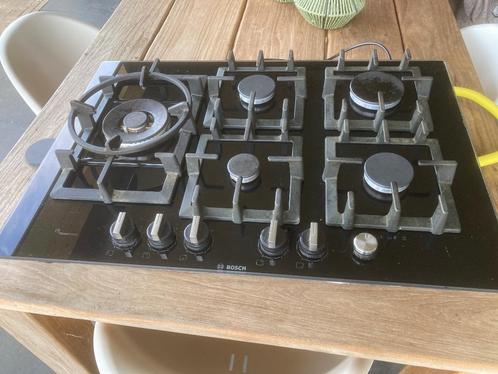 Bosch 5 pits inbouw gaskookplaat, Huis en Inrichting, Keuken | Keukenelementen, Zo goed als nieuw, Minder dan 100 cm, 50 tot 100 cm