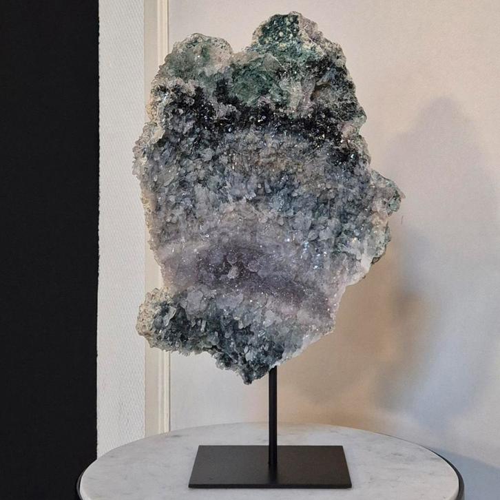 grote flower amethist 36 cm, Verzamelen, Mineralen en Fossielen, Mineraal, Ophalen of Verzenden