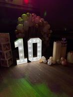 Lichtcijfers te huur - geen bezorgkosten, Ophalen, Zo goed als nieuw, Verjaardag
