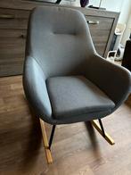 Grijze Schommelstoel - Stijlvol en Comfortabel, Huis en Inrichting, Fauteuils, Ophalen, Metaal, Minder dan 75 cm, Jysk