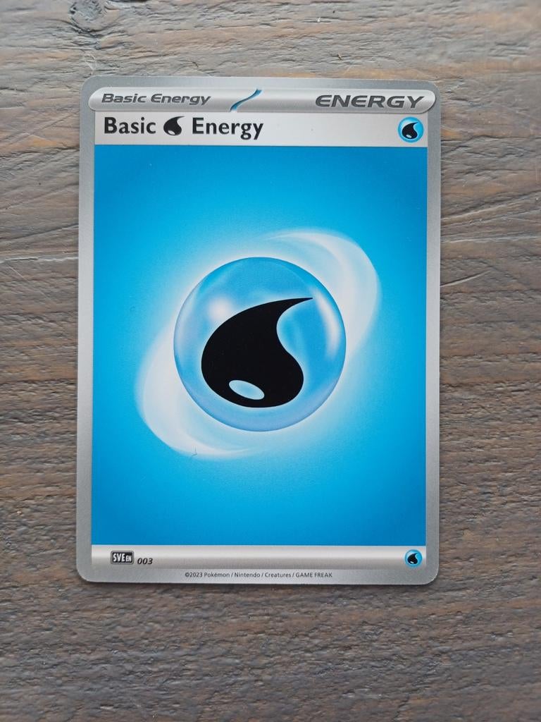 Pokémon Basic Water Energy 003, Ophalen of Verzenden, Nieuw