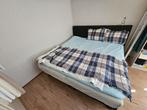 Tweepersoonsbed met matras - Goede staat!, Ophalen