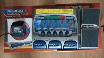 DigiTech RPx400 met adapter, software en doos beschikbaar voor biedingen